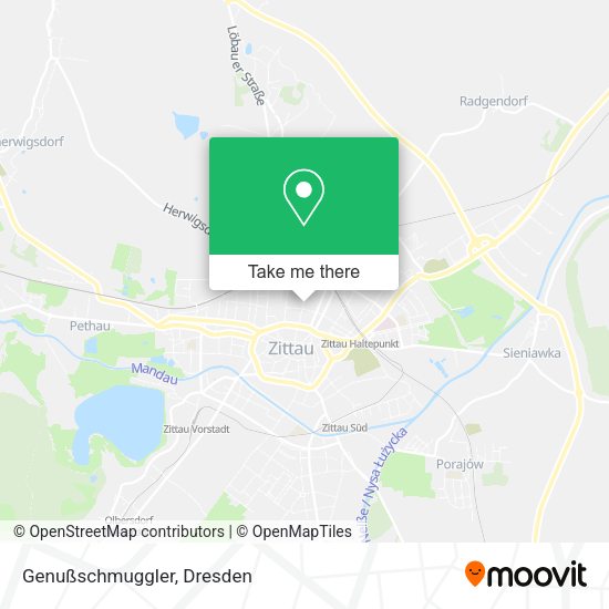 Карта Genußschmuggler