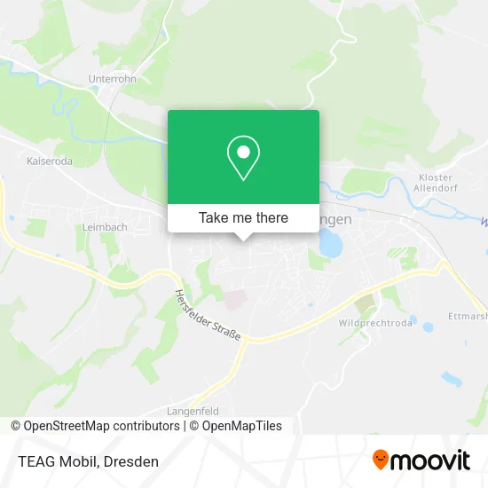 Карта TEAG Mobil