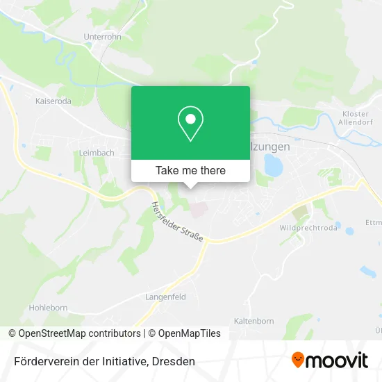 Карта Förderverein der Initiative