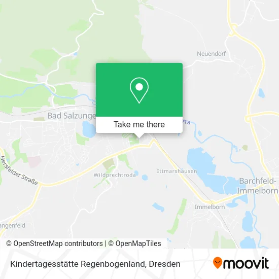 Карта Kindertagesstätte Regenbogenland