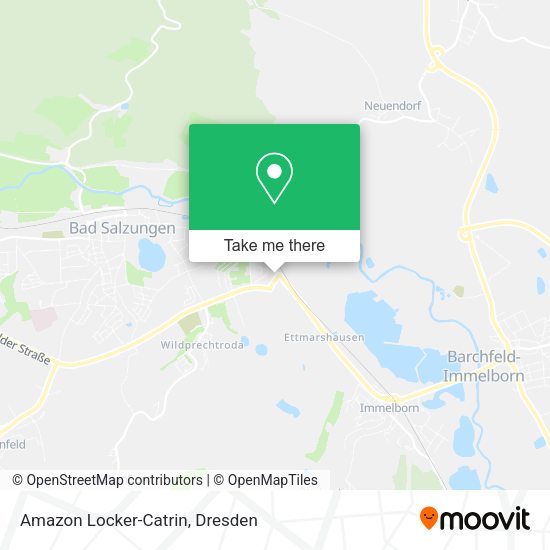 Карта Amazon Locker-Catrin