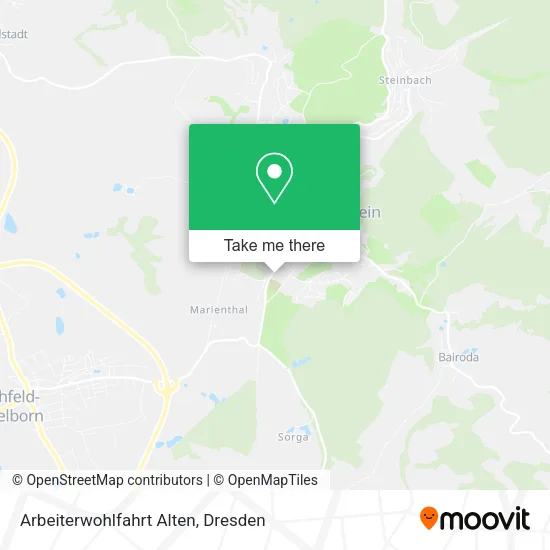 Карта Arbeiterwohlfahrt Alten