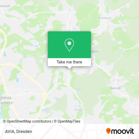 AVIA map