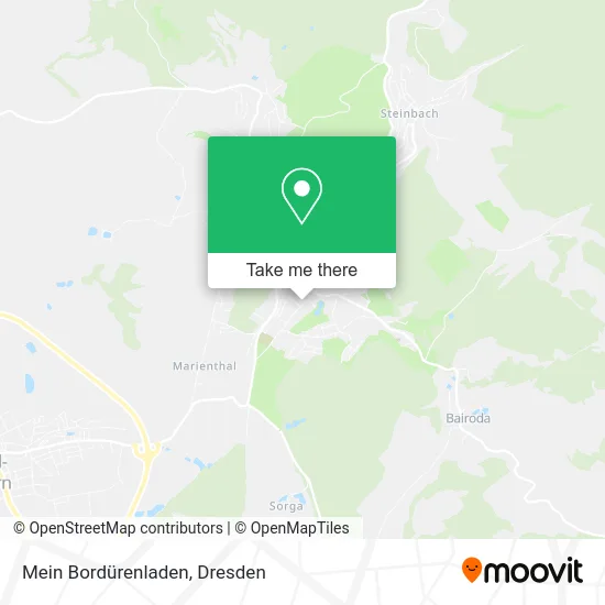 Карта Mein Bordürenladen