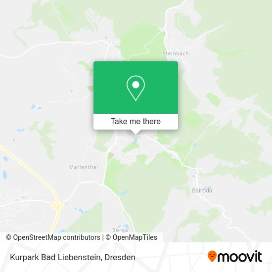 Карта Kurpark Bad Liebenstein