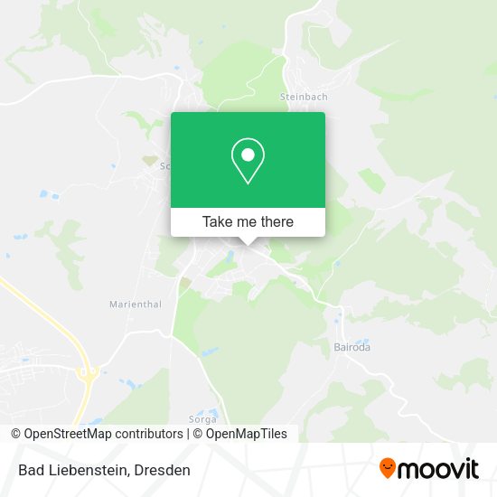 Карта Bad Liebenstein