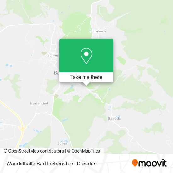 Карта Wandelhalle Bad Liebenstein