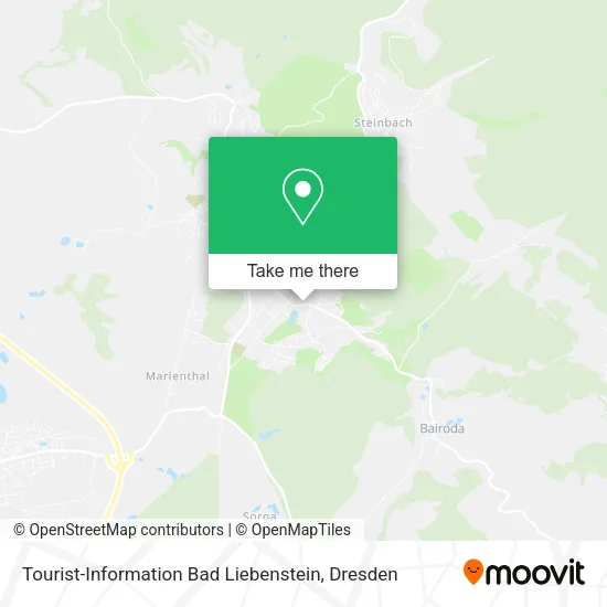 Карта Tourist-Information Bad Liebenstein