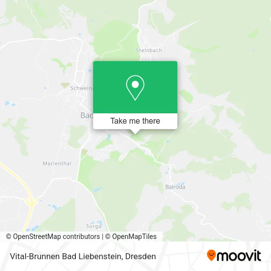 Карта Vital-Brunnen Bad Liebenstein