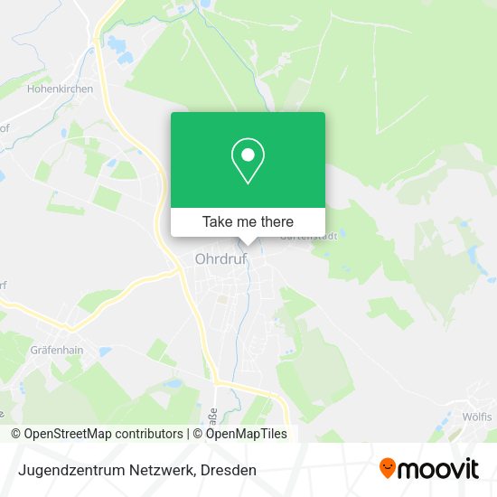 Карта Jugendzentrum Netzwerk