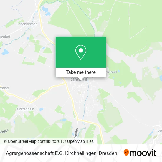 Карта Agrargenossenschaft E.G. Kirchheilingen