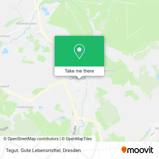 Карта Tegut. Gute Lebensmittel