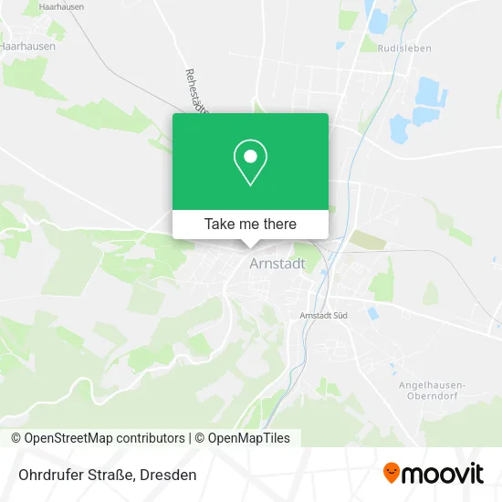 Карта Ohrdrufer Straße