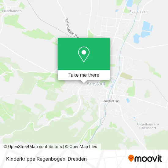 Карта Kinderkrippe Regenbogen