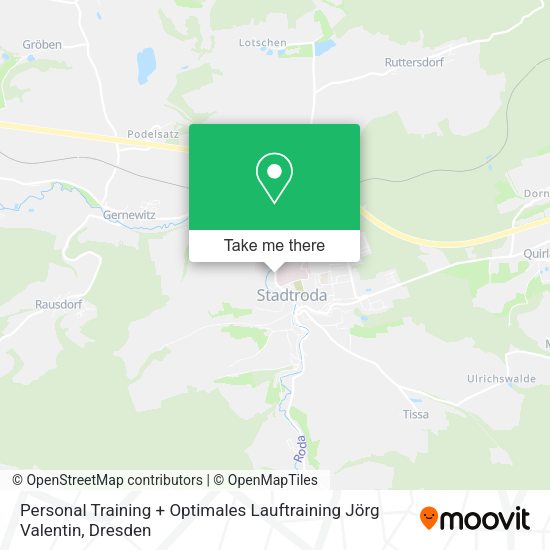 Карта Personal Training + Optimales Lauftraining Jörg Valentin