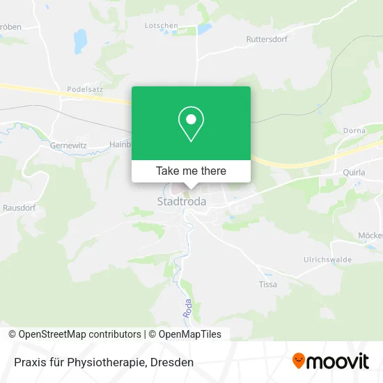Карта Praxis für Physiotherapie