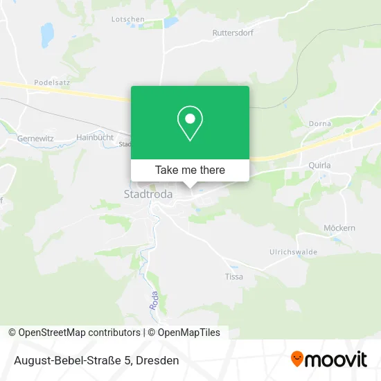 August-Bebel-Straße 5 map