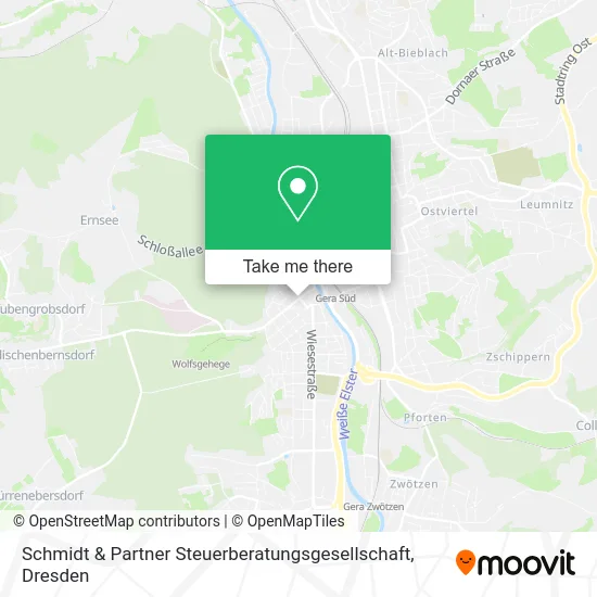 Карта Schmidt & Partner Steuerberatungsgesellschaft
