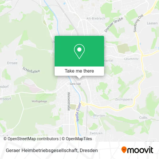 Карта Geraer Heimbetriebsgesellschaft