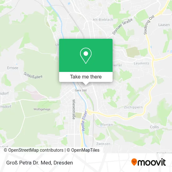 Groß Petra Dr. Med map
