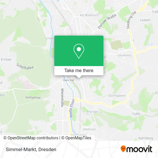 Карта Simmel-Markt