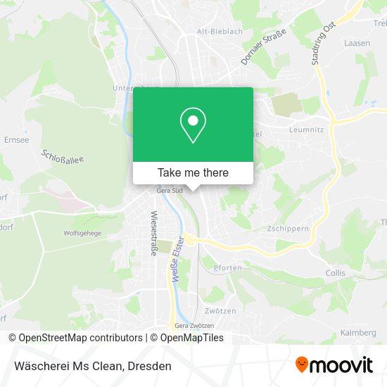 Карта Wäscherei Ms Clean