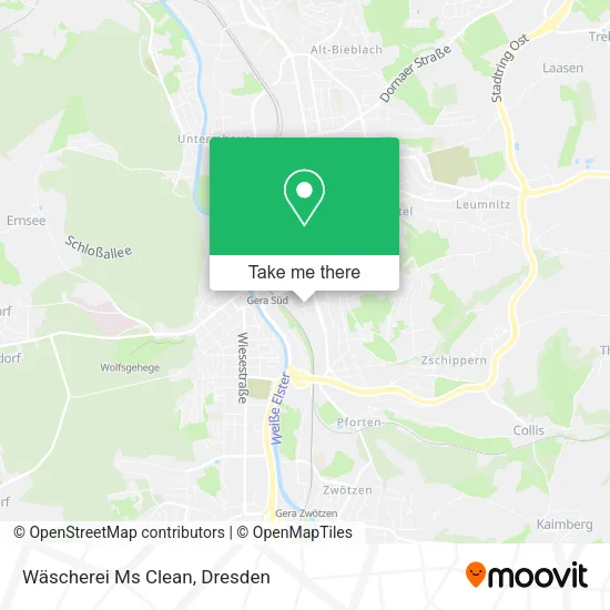 Карта Wäscherei Ms Clean
