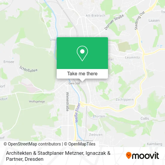 Карта Architekten & Stadtplaner Metzner, Ignaczak & Partner