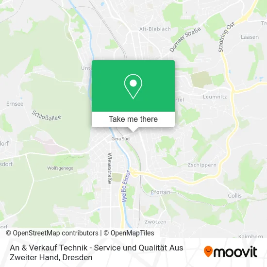 Карта An & Verkauf Technik - Service und Qualität Aus Zweiter Hand