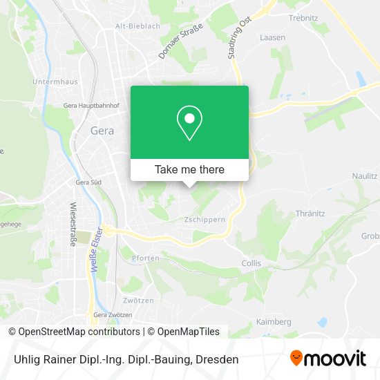 Карта Uhlig Rainer Dipl.-Ing. Dipl.-Bauing