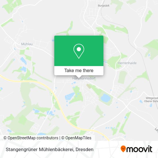 Карта Stangengrüner Mühlenbäckerei