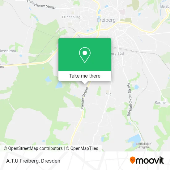 Карта A.T.U Freiberg