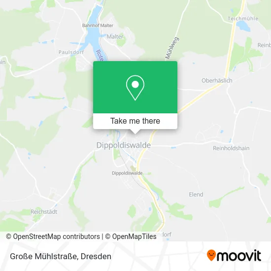 Карта Große Mühlstraße