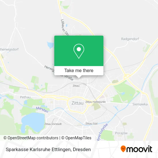 Карта Sparkasse Karlsruhe Ettlingen