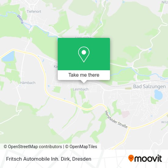 Карта Fritsch Automobile Inh. Dirk