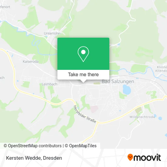 Карта Kersten Wedde