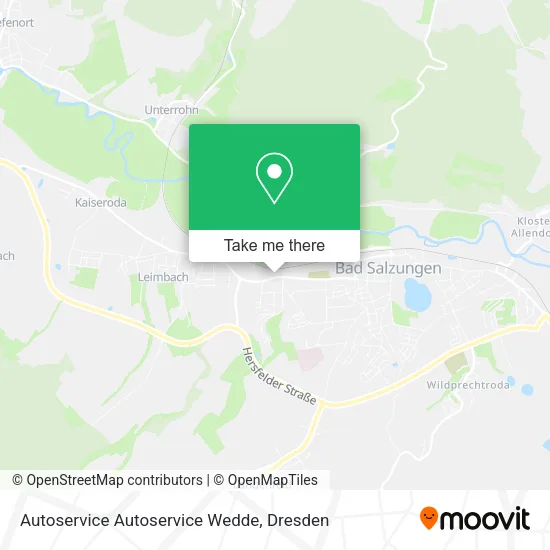 Карта Autoservice Autoservice Wedde