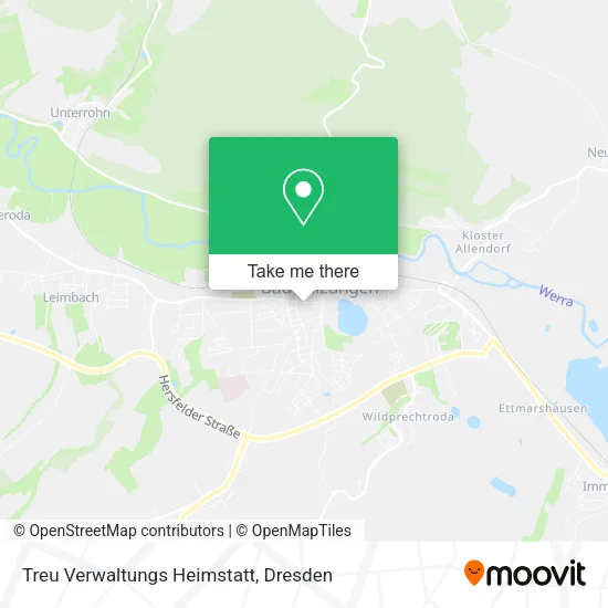 Карта Treu Verwaltungs Heimstatt