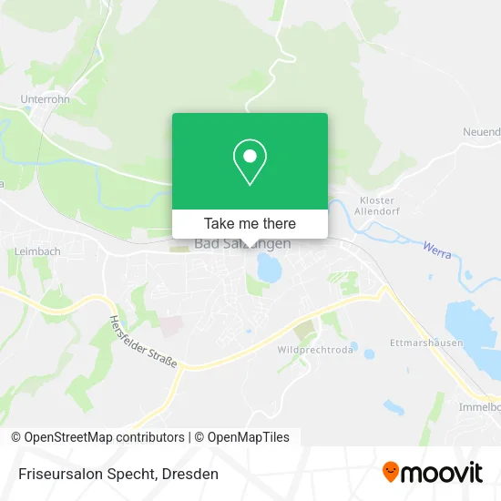 Карта Friseursalon Specht