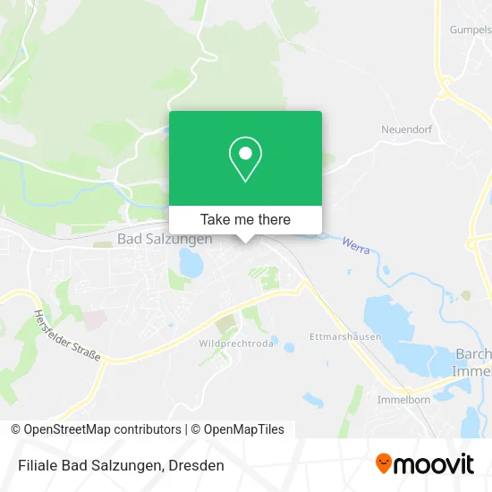 Карта Filiale Bad Salzungen