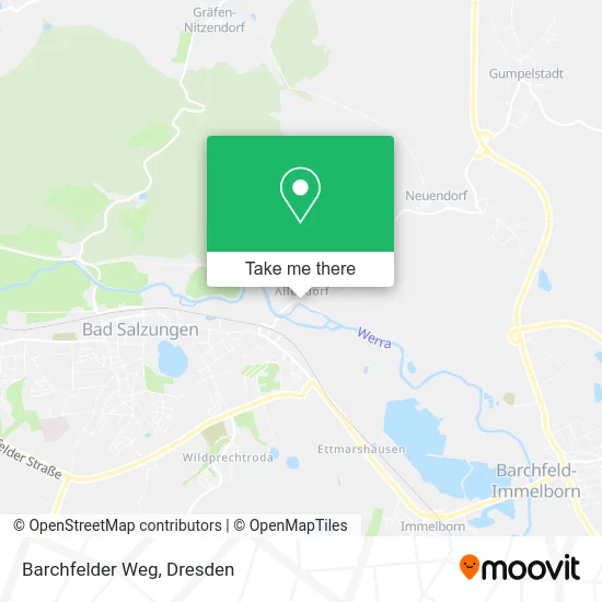 Карта Barchfelder Weg