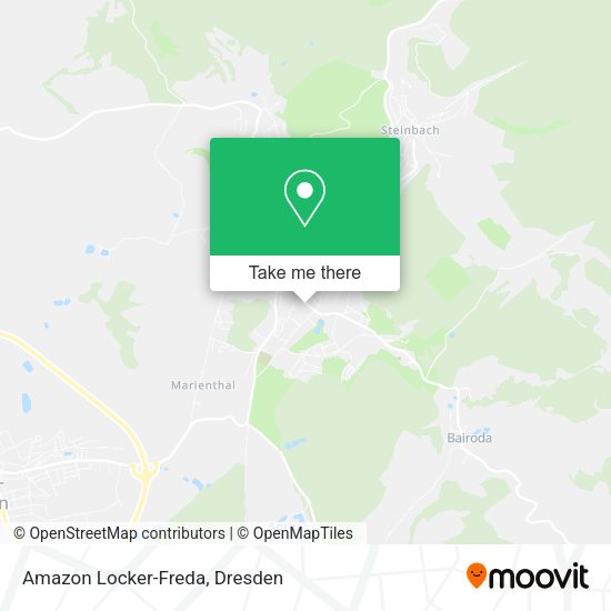 Карта Amazon Locker-Freda
