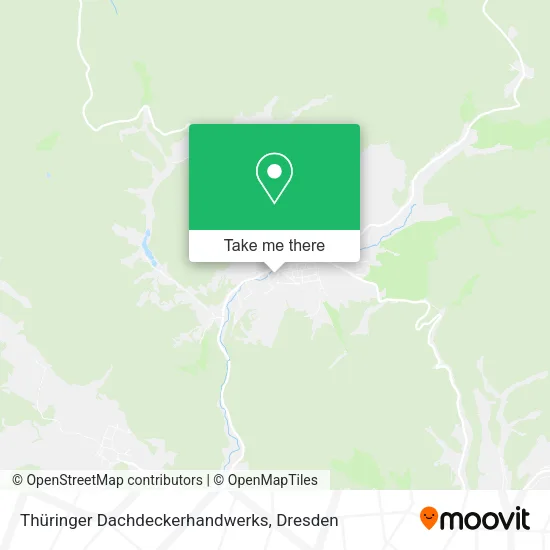 Карта Thüringer Dachdeckerhandwerks