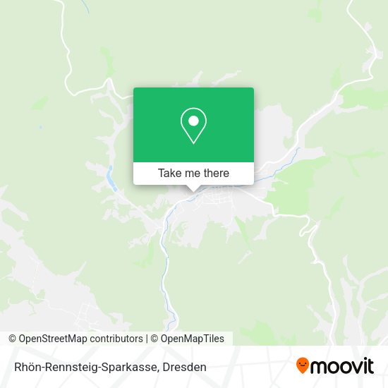 Карта Rhön-Rennsteig-Sparkasse
