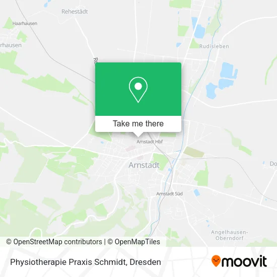 Карта Physiotherapie Praxis Schmidt