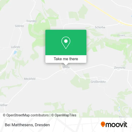 Карта Bei Matthesens