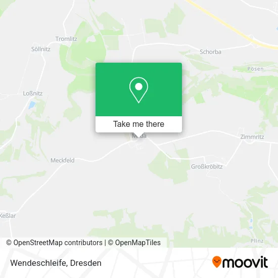 Карта Wendeschleife