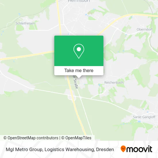 Карта Mgl Metro Group, Logistics Warehousing