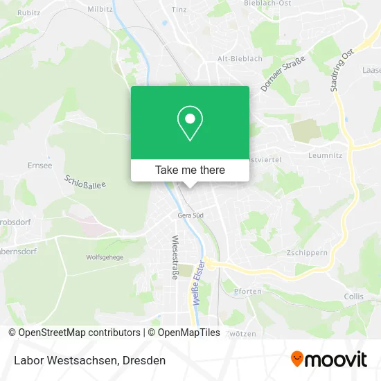 Карта Labor Westsachsen