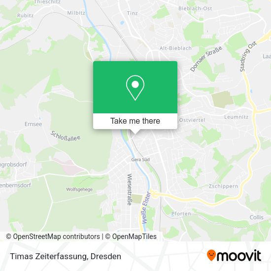 Карта Timas Zeiterfassung